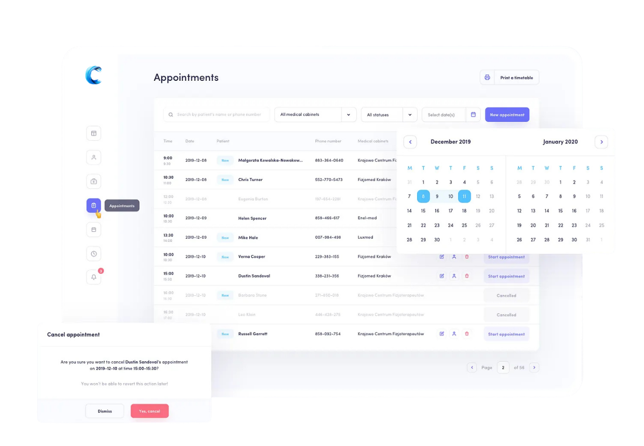 Accept Bookings Anywhere Anytime Interface